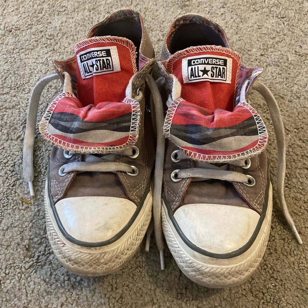 Grey Converse All Star